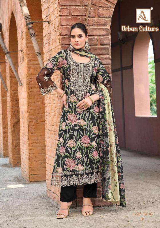 Alok suits urban culture Best dress material suppliers in Surat